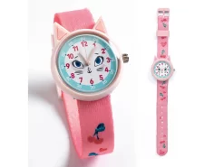 Djeco DD00424 - Ticlock - Montre Des Petits Montre Chat