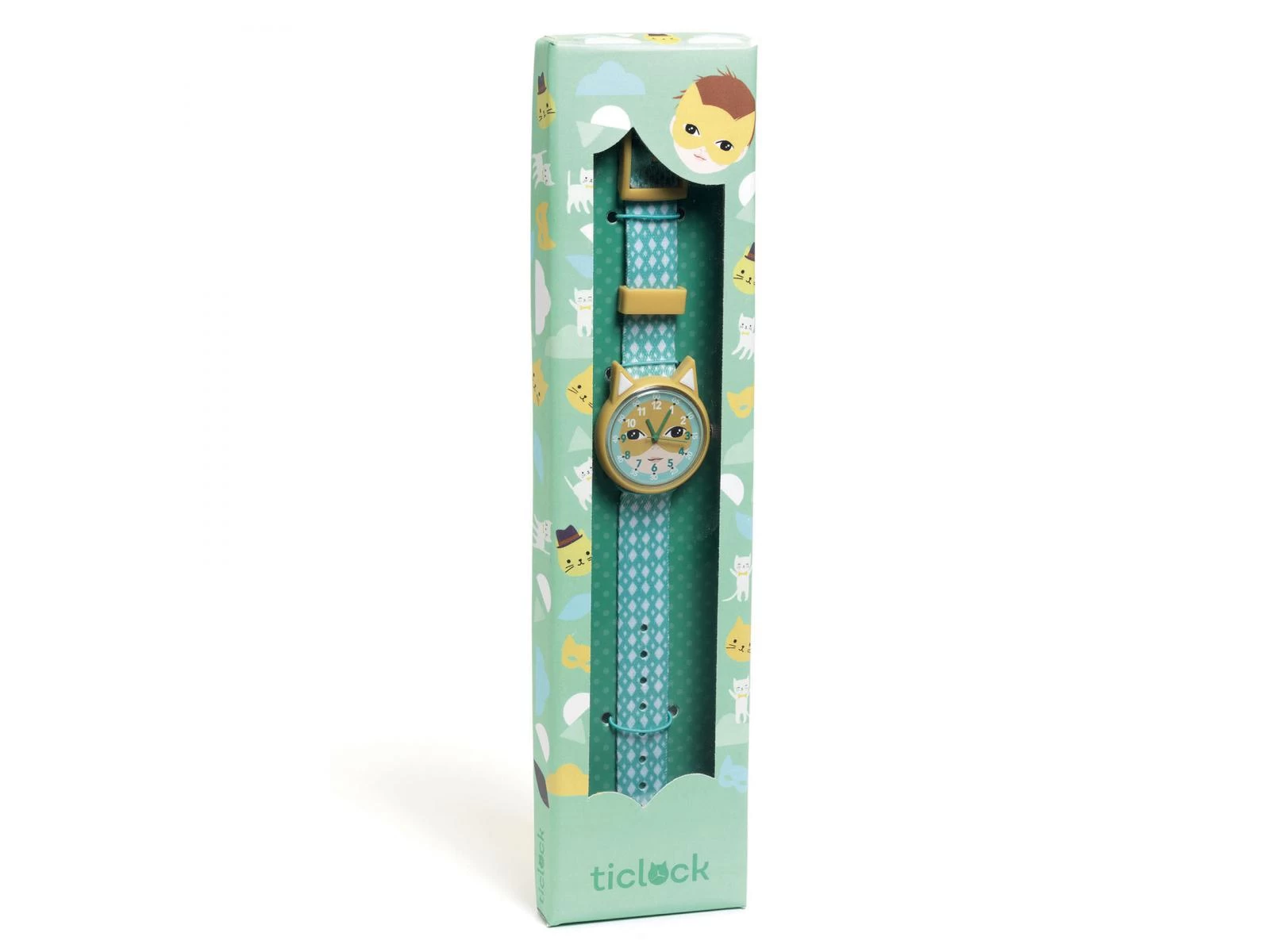 Djeco DD00429 - Ticlock - Montre Des Petits Montre Fête 1 Djeco DD00429 - Ticlock - Montre Des Petits Montre Fête