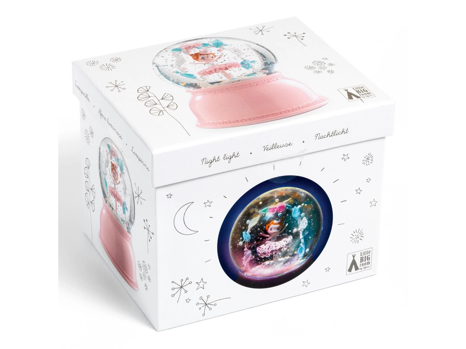 Djeco DD03400 - Veilleuses Boule à Neige Ballerine 1 Djeco DD03400 - Veilleuses Boule à Neige Ballerine