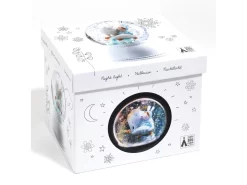 Djeco DD03405 - Veilleuses Boule à Neige Lila & Pupi