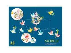 Djeco DD04302 - Mobiles Polypro La Cage Aux Oiseaux -Djeco Le Paradis Des Jouets djeco dd04302 mobiles polypro la cage aux oiseaux 1600 2