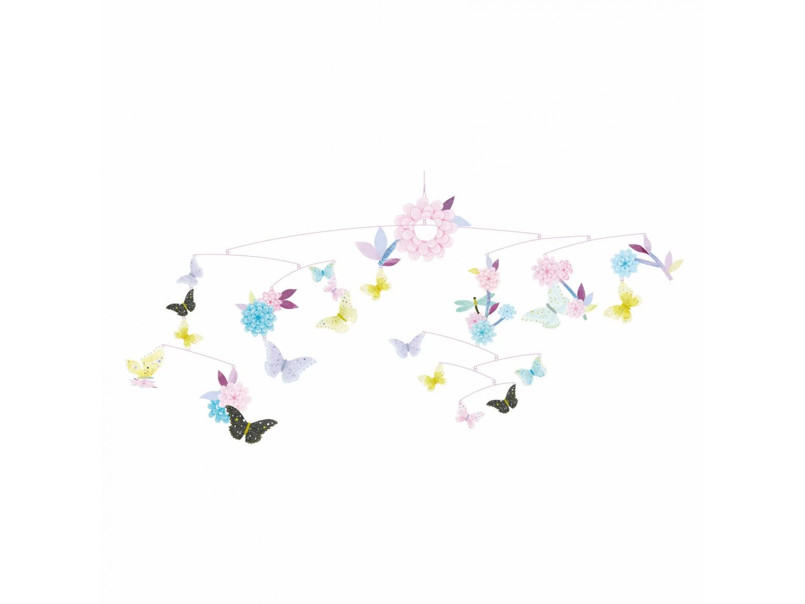 Djeco DD04320 - Mobiles Papier Ronde Des Papillons 2 Djeco DD04320 - Mobiles Papier Ronde Des Papillons – Image 2