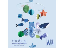 Djeco DD04348 - Mobiles Papier Monde Aquatique -Djeco Le Paradis Des Jouets djeco dd04348 mobiles papier monde aquatique 1600 1