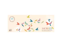 Djeco DD04375 - Mobiles Papier Oiseaux Multicolores -Djeco Le Paradis Des Jouets djeco dd04375 mobiles papier oiseaux multicolores 1600 3