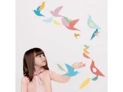 Djeco DD04375 - Mobiles Papier Oiseaux Multicolores -Djeco Le Paradis Des Jouets djeco dd04375 mobiles papier oiseaux multicolores 1600 4