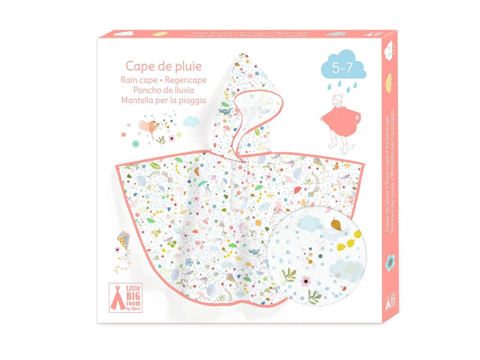 Djeco DD04680 - Capes De Pluie Légèreté 2 Djeco DD04680 - Capes De Pluie Légèreté – Image 2