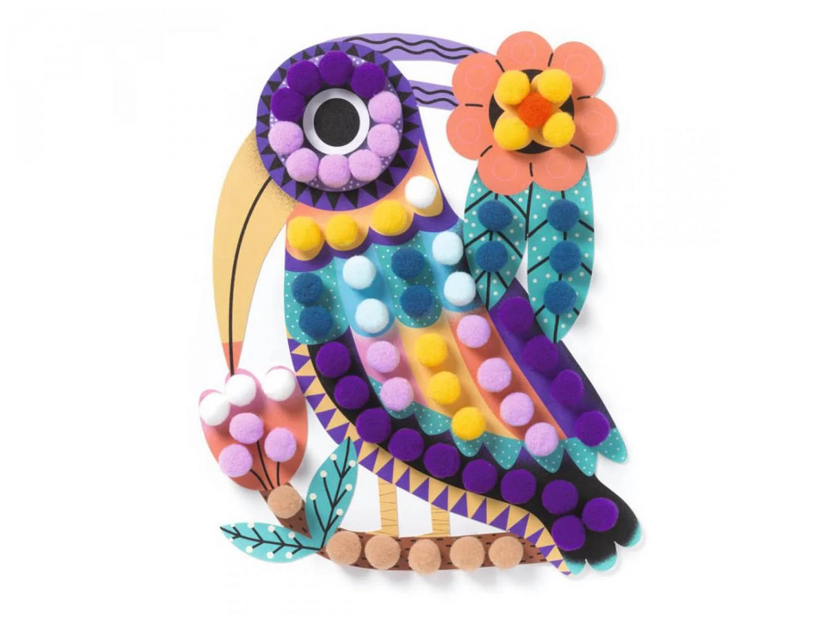 Djeco DJ00070 - Collages Pour Les Petits Panachés 4 Djeco DJ00070 - Collages Pour Les Petits Panachés – Image 4