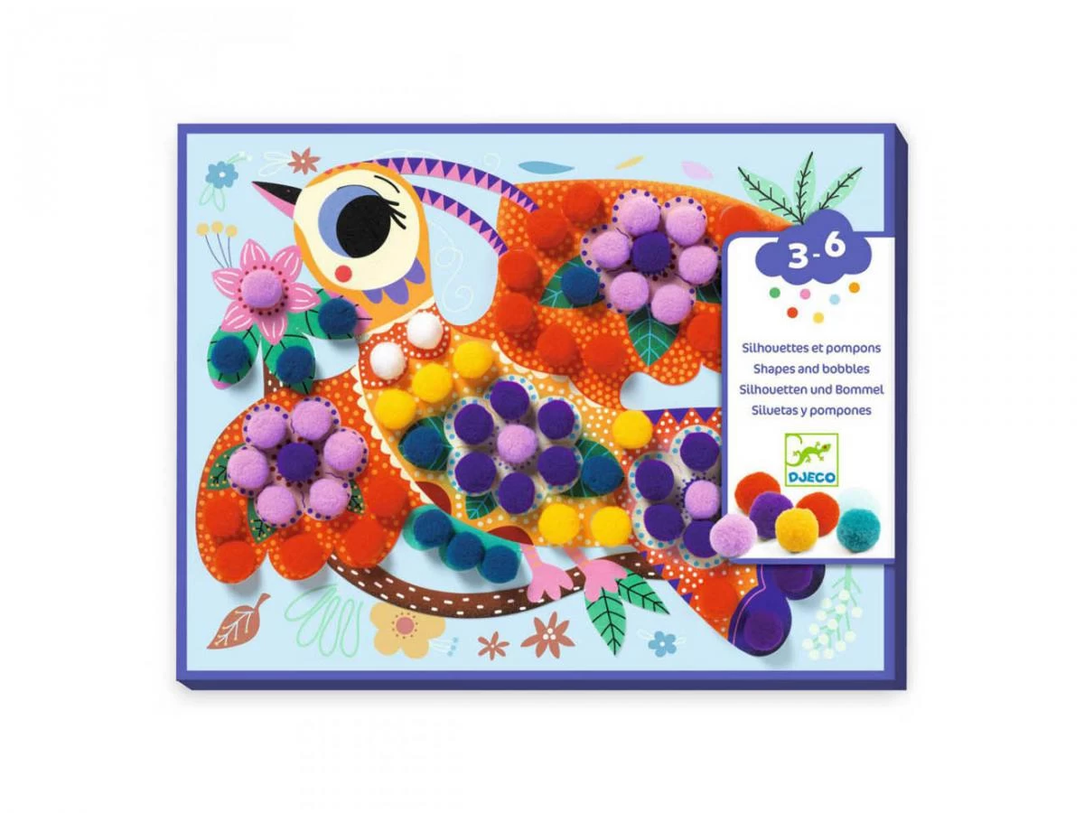 Djeco DJ00070 - Collages Pour Les Petits Panachés 1 Djeco DJ00070 - Collages Pour Les Petits Panachés