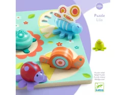 Djeco DJ01031 - Puzzles Gros Boutons - Lilo -Djeco Le Paradis Des Jouets djeco dj01031 puzzles gros boutons lilo 1600 2