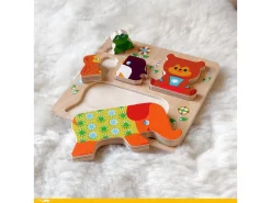 Djeco DJ01056 - Puzzles Relief - Woodypile -Djeco Le Paradis Des Jouets djeco dj01056