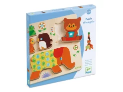 Djeco DJ01056 - Puzzles Relief - Woodypile
