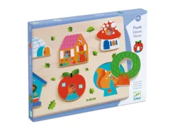 Djeco DJ01064 - Puzzles Relief - Coucou-house