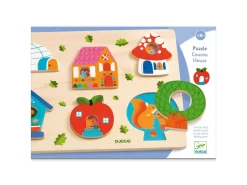 Djeco DJ01064 - Puzzles Relief - Coucou-house -Djeco Le Paradis Des Jouets djeco dj01064 puzzles relief coucou house 1600 3