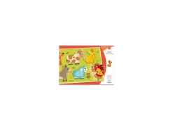 Djeco DJ01259 - Puzzles Bois - Coucou-cow -Djeco Le Paradis Des Jouets djeco dj01259 puzzles bois coucou cow 1600 2