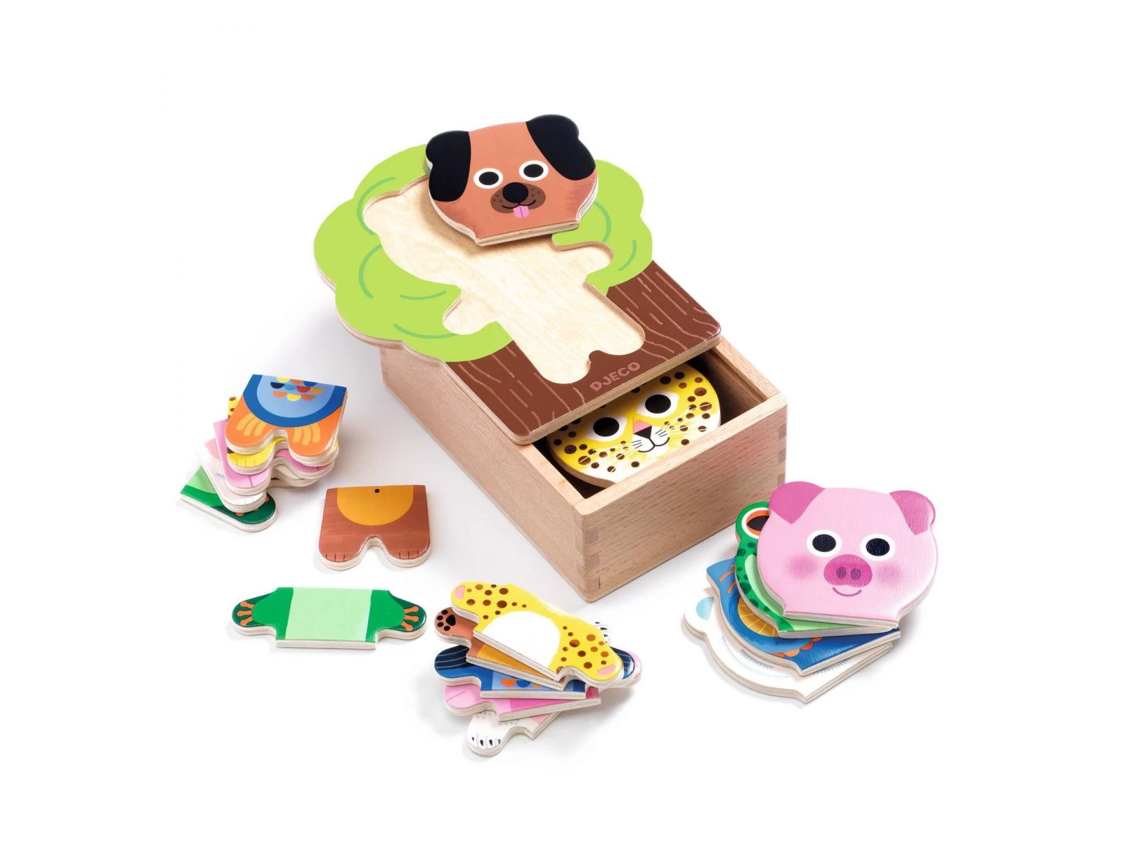 Djeco DJ01626 - Puzzles Bois - Arbramix 3 Djeco DJ01626 - Puzzles Bois - Arbramix – Image 3