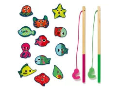 Djeco DJ01653 - Pêches Magnétiques - Fishing Colour -Djeco Le Paradis Des Jouets djeco dj01653 peches magnetiques fishing colour 1600 2