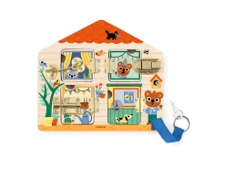 Djeco DJ01659 - Jeux éducatifs Bois - Cabanalock