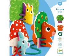 Djeco DJ01674 - Premier Apprentissage - Lace-up Duo -Djeco Le Paradis Des Jouets djeco dj01674 premier apprentissage lace up duo 1600 2