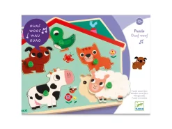 Djeco DJ01707 - Puzzles Sonores - Ouaf Woof -Djeco Le Paradis Des Jouets djeco dj01707 puzzles sonores ouaf woof 1600 3