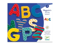Djeco DJ03100 - Magnétiques Bois - 38 Big Letters -Djeco Le Paradis Des Jouets djeco dj03100 magnetiques bois 38 big letters 1600 3