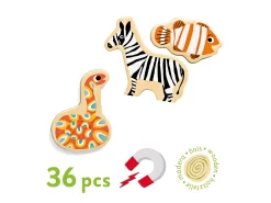 Djeco DJ03124 - Magnétiques Bois - Magnimo -Djeco Le Paradis Des Jouets djeco dj03124 magnetiques bois magnimo 1600 2
