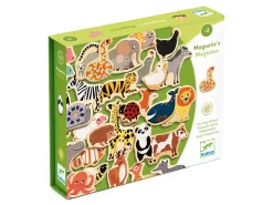 Djeco DJ03124 - Magnétiques Bois - Magnimo