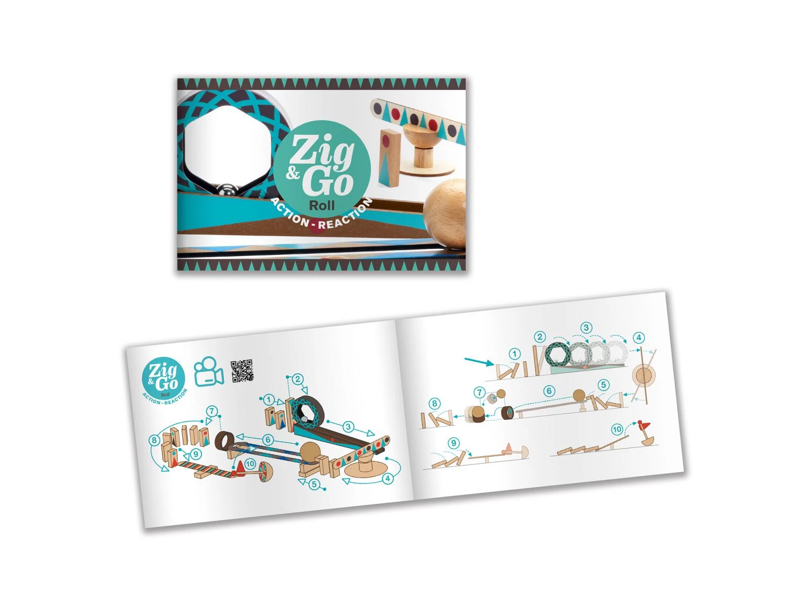 Djeco DJ05640 - Zig & Go - Roll - 28 Pcs 5 Djeco DJ05640 - Zig & Go - Roll - 28 Pcs – Image 5