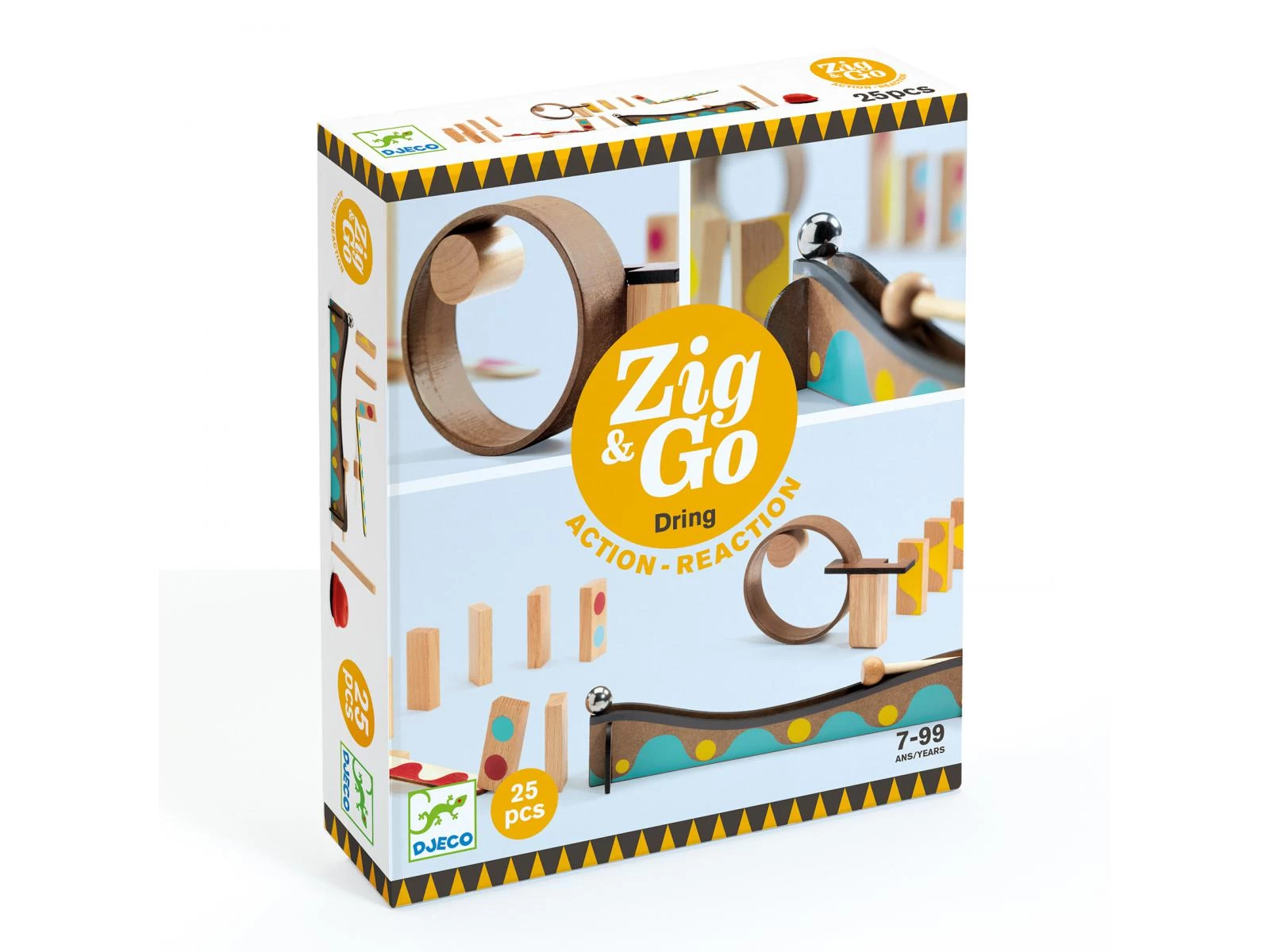 Djeco DJ05642 - Zig & Go - Dring - 25 Pcs