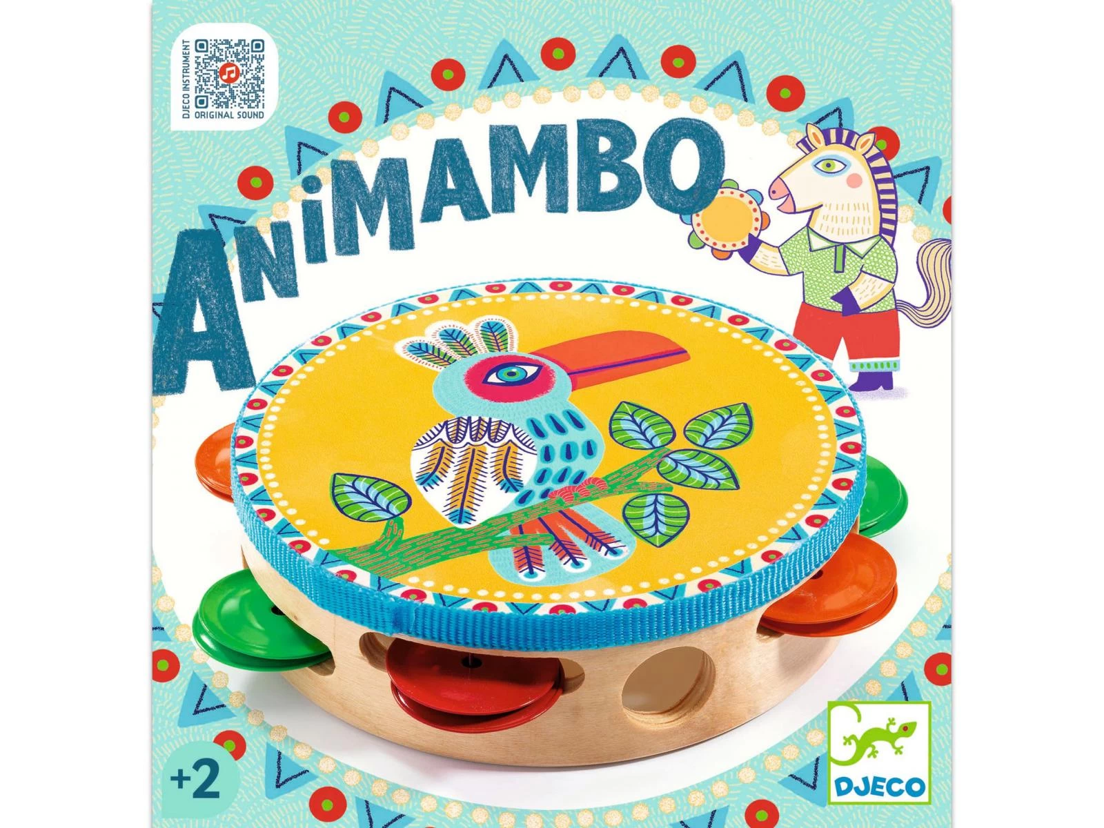 Djeco DJ06005 - Animambo - Tambourin 4 Djeco DJ06005 - Animambo - Tambourin – Image 4