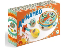 Djeco DJ06016 - Animambo - Set De 3 Instruments Tambourin-Maracas-Castagnette -Djeco Le Paradis Des Jouets djeco dj06016 animambo set de 3 instruments tambourin maracas castagnette 1600 2