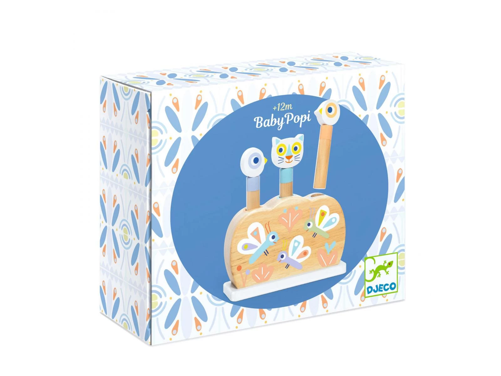 Djeco DJ06105 - Baby Blanc - BabyPopi 1 Djeco DJ06105 - Baby Blanc - BabyPopi