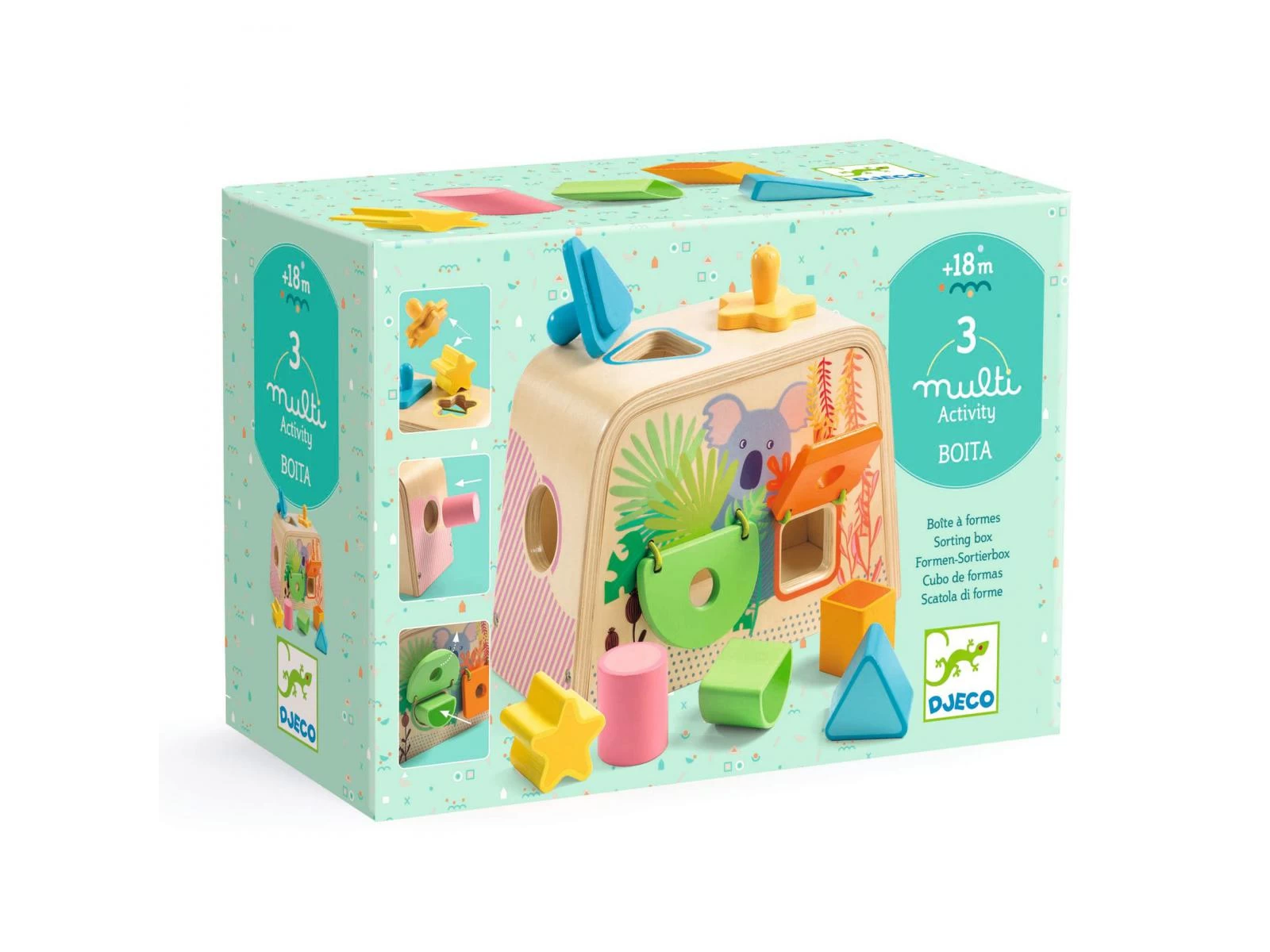 Djeco DJ06292 - Baby Couleur - Multi Boita 1 Djeco DJ06292 - Baby Couleur - Multi Boita