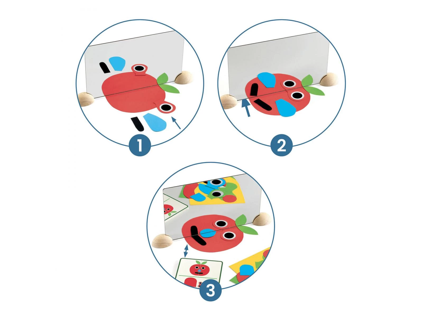 Djeco DJ06482 - Ze Mirror - Ze Mirror Faces 3 Djeco DJ06482 - Ze Mirror - Ze Mirror Faces – Image 3