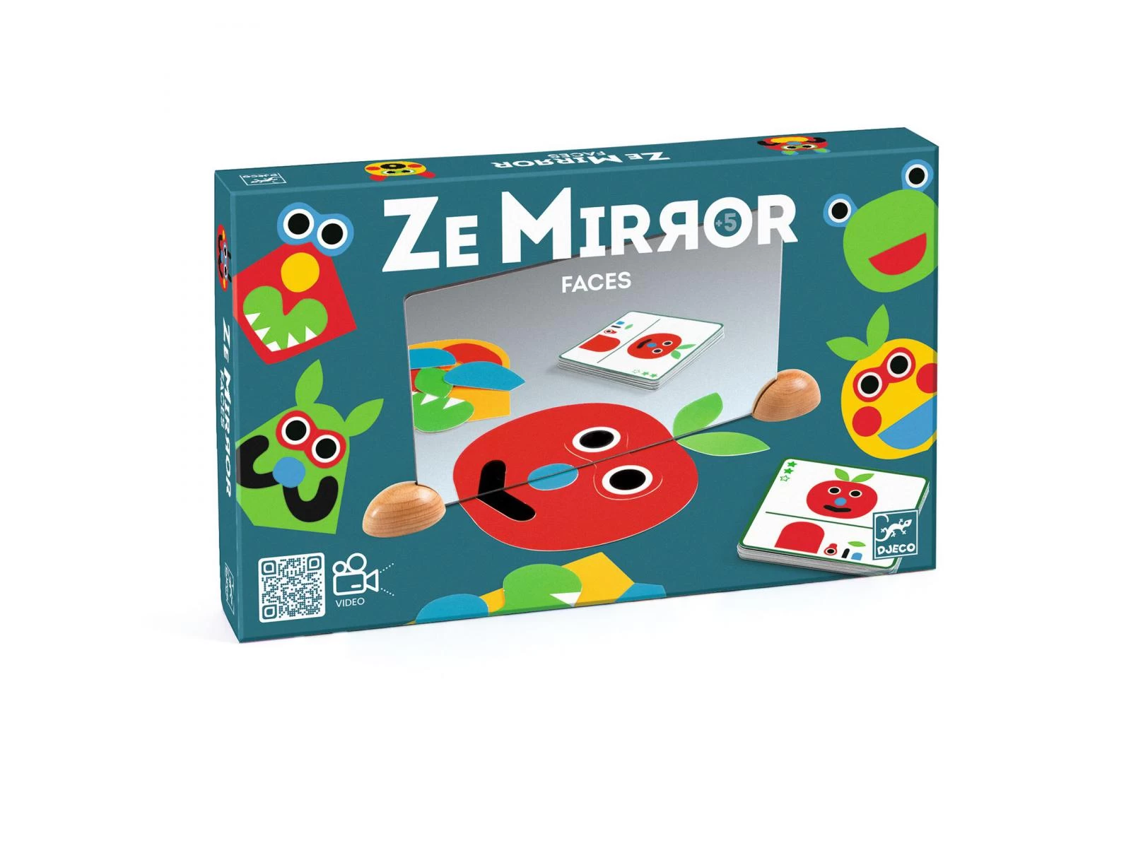 Djeco DJ06482 - Ze Mirror - Ze Mirror Faces 1 Djeco DJ06482 - Ze Mirror - Ze Mirror Faces