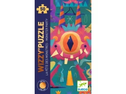 Djeco DJ07020 - Wizzy Puzzles - La Fête Des Monstres - 50 Pcs -Djeco Le Paradis Des Jouets djeco dj07020 wizzy puzzles la fete des monstres 50 pcs 1600 3