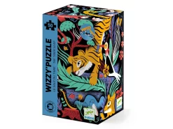 Djeco DJ07031 - Wizzy Puzzles - Le Saut Du Tigre - 50 Pcs