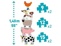 Djeco DJ07112 - Puzzles évolutifs - Honoré & Ses Amis -Djeco Le Paradis Des Jouets djeco dj07112 puzzles evolutifs honore ses amis 1600 2