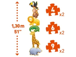 Djeco DJ07114 - Puzzles évolutifs - Ouistiti & Ses Amis -Djeco Le Paradis Des Jouets djeco dj07114 puzzles evolutifs ouistiti ses amis 1600 2