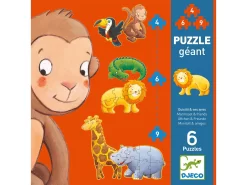 Djeco DJ07114 - Puzzles évolutifs - Ouistiti & Ses Amis -Djeco Le Paradis Des Jouets djeco dj07114 puzzles evolutifs ouistiti ses amis 1600 3