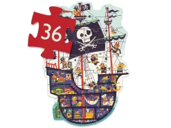 Djeco Le Paradis Des Jouets -Djeco Le Paradis Des Jouets djeco dj07129 puzzles geants le bateau des pirates 1600 1