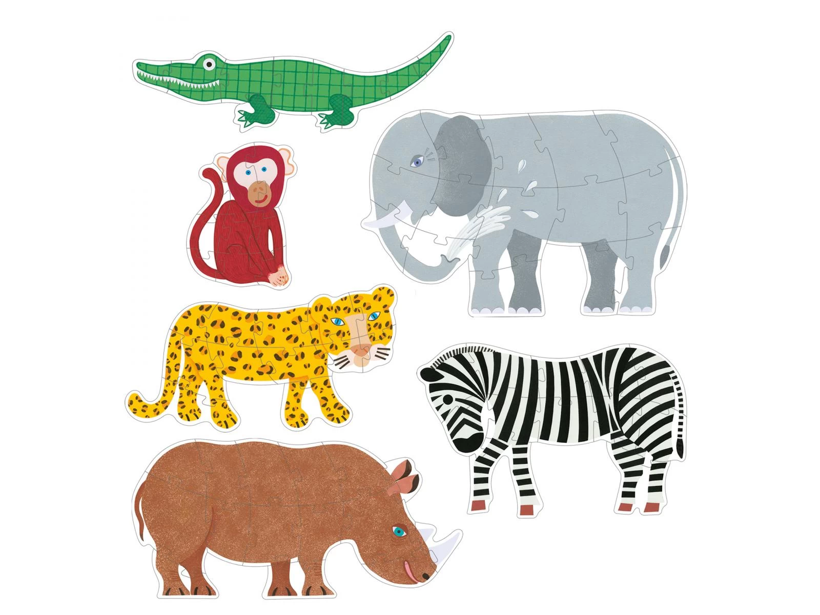 Djeco DJ07147 - Puzzles évolutifs - Henri & Ses Amis 2 Djeco DJ07147 - Puzzles évolutifs - Henri & Ses Amis – Image 2