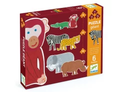 Djeco DJ07147 - Puzzles évolutifs - Henri & Ses Amis