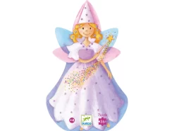 Djeco DJ07225 - Puzzles Silhouettes - La Fée Et La Licorne - 36 Pcs -Djeco Le Paradis Des Jouets djeco dj07225 puzzles silhouettes la fee et la licorne 36 pcs 1600 3