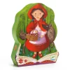 Djeco DJ07230 - Puzzles Silhouettes - Le Petit Chaperon Rouge - 36 Pcs