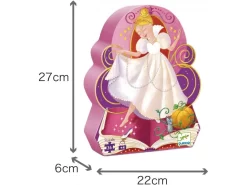 Djeco DJ07232 - Puzzles Silhouettes - Cendrillon - 36 Pcs -Djeco Le Paradis Des Jouets djeco dj07232 2
