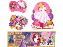 Djeco DJ07232 - Puzzles Silhouettes - Cendrillon - 36 Pcs