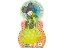 Djeco DJ07236 - Puzzles Silhouettes - Kokeishi - 36 Pcs -Djeco Le Paradis Des Jouets djeco dj07236 puzzles silhouettes kokeishi 36 pcs 1600 3
