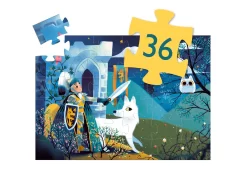 Djeco DJ07237 - Puzzles Silhouettes - Le Chevalier De La Pleine Lune-36pcs -Djeco Le Paradis Des Jouets djeco dj07237 puzzles silhouettes le chevalier de la pleine lune 36pcs 1600 2