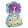 Djeco DJ07238 - Puzzles Silhouettes - La Princesse Du Printemps - 36 Pcs