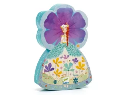 Djeco DJ07238 - Puzzles Silhouettes - La Princesse Du Printemps - 36 Pcs